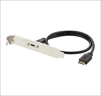 USB 3.1 Typ C Buchse auf Typ E Stecker Verlängerungskabel Frontplattenmontage Motherboard-Header Geflecht Computer/Kamera Lagerware