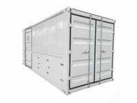 Conteneur de banc de charge horizontal de 20 pieds, haute précision, homologué internationalement, 2000 kW, pour test de générateurs AC6kV/AC10kV/AC13.8kV