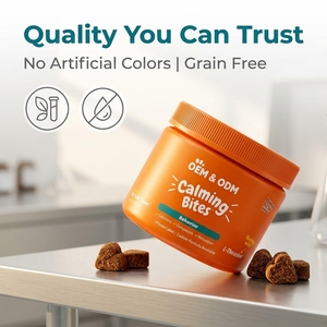 Prêt à expédier : Friandises calmantes pour chiens - L-Tryptophane, Valériane et L-Théanine pour le soutien <span class=keywords><strong>de</strong></span> l'anxiété chez les animaux <span class=keywords><strong>de</strong></span> compagnie. - Product Image 3