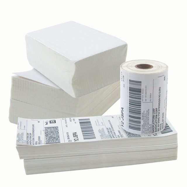 500pcs Printedlabel Self Adhesive Thermal Label Roll 4x6 Sticker Direct Thermal Label Roll 4 X 6
