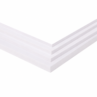 Panneau en mousse PVC blanc résistant aux intempéries pour panneaux publicitaires extérieurs, expositions, surface lisse, panneau rigide en plastique