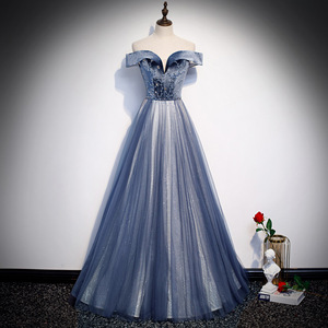 SWS459 <strong>Sky</strong> <strong>Blue</strong> Lilac 15 Quinceanera Dresses Applique Lace Sweetheart Off the Shoulder Puffy Party Dress Flower <strong>Ball</strong> <strong>Gown</strong> - Product Image 1