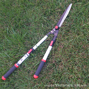 Sécateur télescopique en acier au carbone de Taïwan, 45-60 cm, tête droite, revêtement en téflon noir, outil de jardinage - Product Image 5