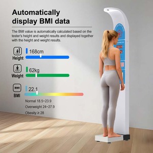 LEKA HW-900B Medical/Personal Mechanical Scale with LED Display Steel Construction 0.1kg Accuracy 1-Year Warranty - Product Image 4