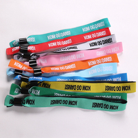 Pulseras de Tela Personalizadas, Pulseras para Festivales, Logotipo Personalizado, Pulseras para Eventos, Conciertos, Fiestas, Clubes, Control de Acceso