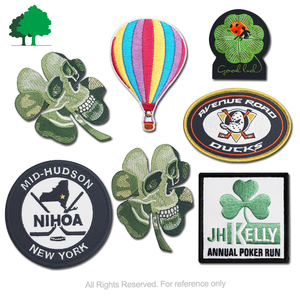 공장 직영 OEM 맞춤 고품질 저렴한 테니스 자수 백 챕터 핸드컷 보더 자수 패치 - Product Image 6