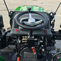 Pabrik langsung 60hp 4wd roda pertanian Traktor pertanian dengan Front End Loader Backhoe penggali sekop Mini Traktor digunakan