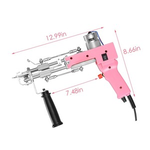 Pistolet de tuftage manuel 2-en-1 pour tapis, à poils coupés et bouclés, pour le bricolage - Offre Spéciale - Product Image 6