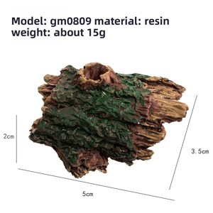 Neue Baum wurzel Baum höhle Aquarium Landschaft Aquarium Harz Dekoration <span class=keywords><strong>Set</strong></span> Fisch und Garnelen Evakuierung höhle Steingarten - Product Image 6