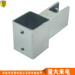 Accessoires de fixation pour verre en acier inoxydable 304 pour salle de bain, connecteur de verre marin, neuf et d'occasion, vente directe usine - Product Image 2