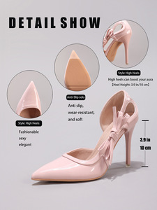 <span class=keywords><strong>Eleganti</strong></span> <span class=keywords><strong>Scarpe</strong></span> con Tacco Alto da <span class=keywords><strong>Donna</strong></span> per Matrimonio Bianco, <span class=keywords><strong>Scarpe</strong></span> a Punta con Tacco Sottile per Donne e Signore - Product Image 5