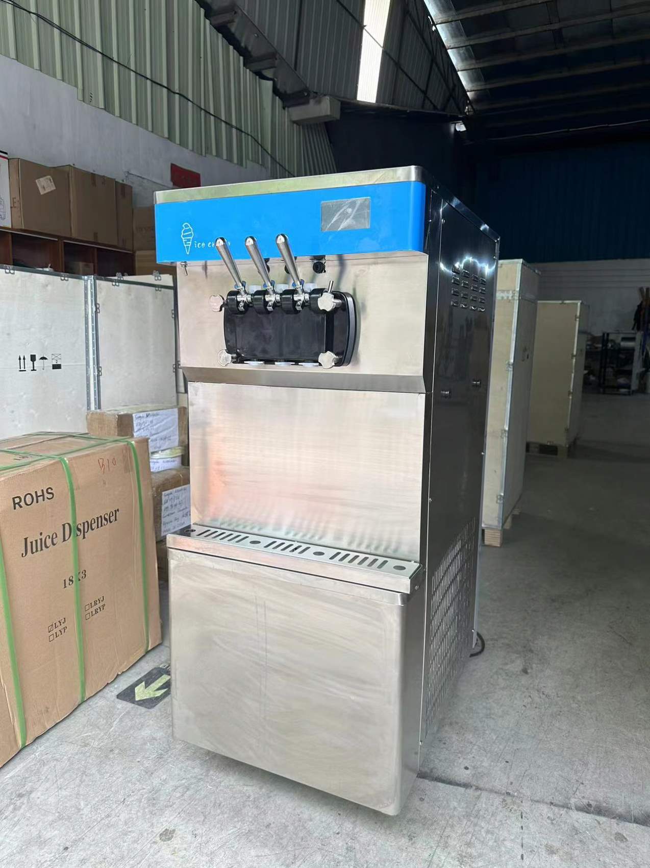 XY-ZT965 Desktop Ice Cream Machine - High Quality & Productivity
