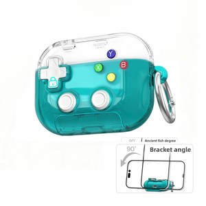 Nueva Funda Protectora Transparente para Auriculares con Soporte Descompresivo para 4 y Pro 3, Pintada con Spray - Product Image 6