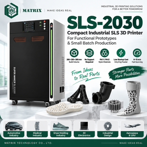 Impresora 3D SLS Industrial para Proveedores de Servicios de Prototipos de Nailon y Fabricación de Pequeños Lotes - Product Image 1