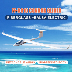 Planeur Condor 3000 mm d'envergure en fibre de verre et <span class=keywords><strong>balsa</strong></span>, <span class=keywords><strong>avion</strong></span> télécommandé <span class=keywords><strong>RC</strong></span>, jouet d'<span class=keywords><strong>avion</strong></span> planeur d'extérieur - Product Image 2
