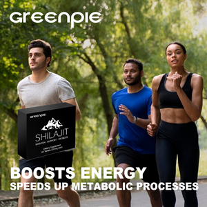 Greenpie Shilajit Máy Tính Bảng Mantain Sức Mạnh Hỗ Trợ Khớp Và Xương Nhật Ký Bổ Sung Himalaya Shilajeet Fulvic Axit - Product Image 5