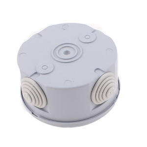 Scatola di derivazione rotonda IP44, dimensioni 65 x 30 mm, impermeabile; ideale per installazioni elettriche all'aperto. - Product Image 2