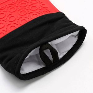Oven Safe Silicone Mitt Food Grade Silicone Material Hand protection Oven Mitt Baking Gloves Customization Cooking Gloves - Product Image 4