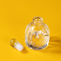 Vente en gros Flacon vide de 40ml 50ml avec bouchon en verre pour diffuseur d'arôme de parfum de luxe