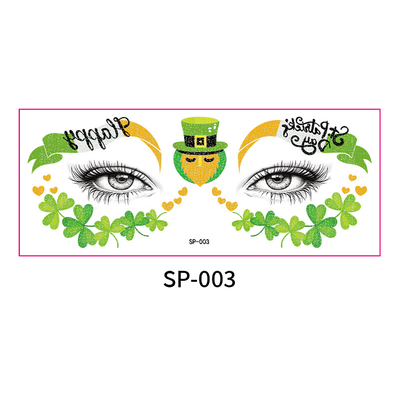 Irish face patch sp-003 - 65*160mm