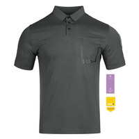 Polo tactique Emersongear, t-shirt d'entraînement respirant pour les sports de plein air et la chasse