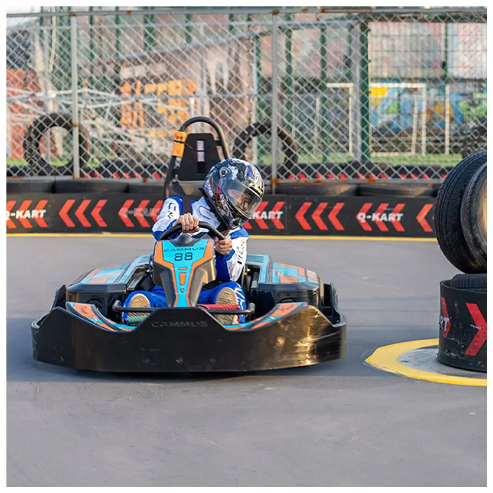 CAMMUS Спорт на открытом воздухе Karting Car Electric Go Karts для взрослых детей с гоночной педалью