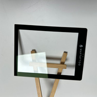 Panneau de protection d'écran LCD en verre trempé Corning Gorilla Glass avec revêtement électronique OEM AR AF pour collage OCA intégral