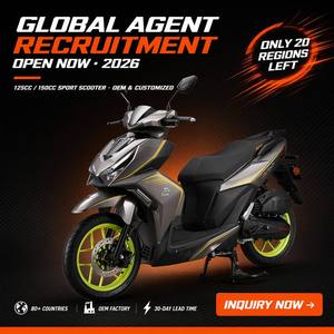 <span class=keywords><strong>Scooter</strong></span> à essence 125CC certifié EURO 5, vitesse maximale de 80 km/h, moto sportive, frein à disque avant - Product Image 5