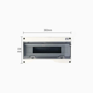 กล่องจ่ายไฟฟ้าพลาสติก ABS กันน้ำสำหรับภายนอกอาคาร HT18 ระดับการป้องกัน IP65 กล่องหุ้มอุปกรณ์อิเล็กทรอนิกส์ - Product Image 2