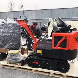 Pengiriman cepat ekskavator mini digge kecil micro bagger pelle 800 kg ekskavator hidrolik untuk dijual