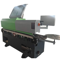 Machine automatique de chantournage PVC pour le travail du bois, composant moteur pour meubles et panneaux MDF, fabrication chinoise, 380V/415V, 16m/min
