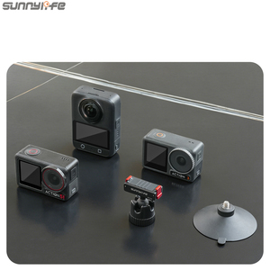Support magnétique à rotule à dégagement rapide Sunnylife, rotatif à <span class=keywords><strong>360</strong></span>°, avec ventouse en silicone pour Osmo <span class=keywords><strong>360</strong></span>/Action 5 Pro/4/3 - Product Image 2