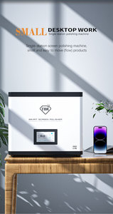 Tbk 938S Tự Động Mini Màn Hình <span class=keywords><strong>LCD</strong></span> Đánh Bóng Mài Thiết Bị Phía Trước Glass Scratch Sửa Chữa Cho Iphone Iwatch Động Cơ PLC Core - Product Image 6