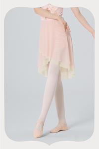 Falda sencilla para baile <span class=keywords><strong>de</strong></span> <span class=keywords><strong>Ballet</strong></span> para mujer, tutú <span class=keywords><strong>de</strong></span> baile clásico, traje <span class=keywords><strong>de</strong></span> práctica, Falda larga con dobladillo, falda a juego para mujer, competición y práctica - Product Image 4