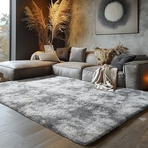 Tappeto Shaggy Sfumato Tie-Dye Ultra Morbido e Antiscivolo <span class=keywords><strong>per</strong></span> Soggiorno, Camera da Letto e Arredamento d'Interni - Product Image 2