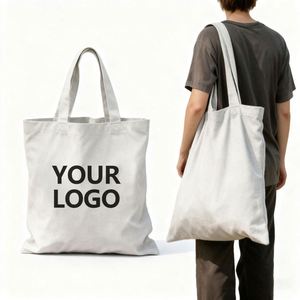 Sacs fourre-tout en toile de coton réutilisables personnalisés pour femmes, voyage, mariage - Product Image 1