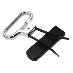 <span class=keywords><strong>Tire</strong></span>-<span class=keywords><strong>bouchon</strong></span> à vin plat en acier inoxydable Ah so, best-seller, à deux pointes, pour retirer les bouchons de vin - Product Image 4