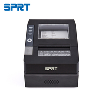 Nueva Impresora Térmica de Recibos SP-POS892 de 80 mm, Blanco y Negro, con Interfaz USB, LAN y Serial, Cortador Automático para Sistema POS, en Existencia