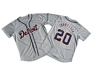 <span class=keywords><strong>Camiseta</strong></span> <span class=keywords><strong>de</strong></span> Béisbol Personalizada <span class=keywords><strong>de</strong></span> los <span class=keywords><strong>Detroit</strong></span> Tigers para Hombre, Temporada 2026 - Edición Limitada, Talla Grande, 100% Poliéster, Secado Rápido, Transpirable, Bordada - Product Image 3