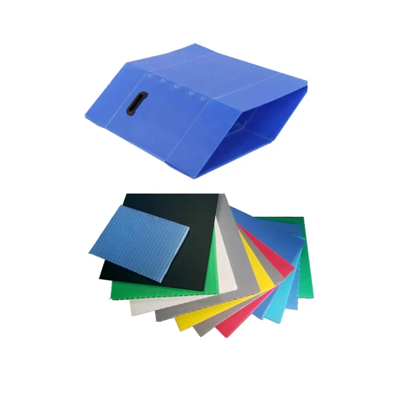 Manufacturer 4mm 5mm Polypropylene Material Color Sheet Best Price Panel PP Plastic Corrugated Board