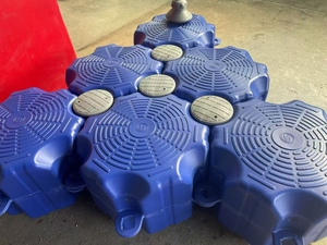 Marina nổi lối đi Nhựa <span class=keywords><strong>mdpe</strong></span> Vật liệu rắn bền hồ Dock nổi đảo Dock Cube - Product Image 6