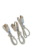 Cable de Datos de Carga Rápida Tipo-C de 0.3 M, Material TPE, para Dispositivos IOS, Teléfonos Móviles, Computadoras, Cámaras y Uso en Automóviles