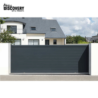 Style européen AUS Style moderne intimité portes et clôtures en aluminium pour la maison Design moderne de déchirure coulissante en aluminium pour le commerce