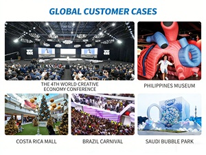 Tente de discothèque gonflable noire, étanche et résistante aux UV, avec souffleur, maison hantée portable pour fête d'Halloween et salon professionnel - Product Image 6