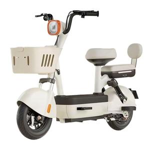 Motocicleta Eléctrica Multiusos <span class=keywords><strong>de</strong></span> 50 km <span class=keywords><strong>de</strong></span> Autonomía, Scooter Eléctrico <span class=keywords><strong>de</strong></span> Dos <span class=keywords><strong>Ruedas</strong></span>, 350 W, 48 V, con Cesta y Pantalla LCD, Venta al por Mayor - Product Image 2