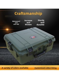 Caja de herramientas portátil gruesa, estuche protector para instrumentos y medidores, resistente al <span class=keywords><strong>agua</strong></span> y a los golpes, modelo de estuche para cámara de exterior - Product Image 1