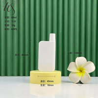 Flacon pompe pour lotion Big Brother de 50 g, matériau HDPE, couleur personnalisée, impression sérigraphique, bouchon à vis - Crème pour les mains/écran solaire/protection