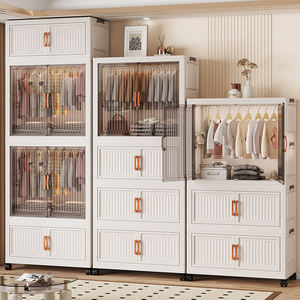 خزانة تخزين متعددة الطبقات بتصميم جديد ، خزانة تخزين كتب متنقلة ، خزانة تخزين نافذة متعددة الوظائف قابلة للطي - Product Image 2