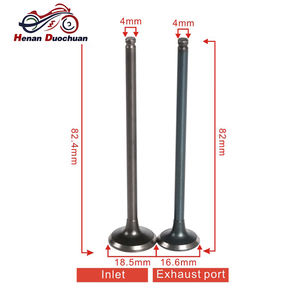 Sepeda Motor Valve Intake dan Exhaust Valve Stem Kit untuk Kawasaki ZXR250 ZXR 250 89-98 ZR250 Balius ZR 250 2000 Inlet Katup Outlet - Product Image 2