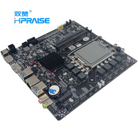 Placa Base para PC Mini Atx Nuc H610 LGA 1700 de 12.ª Generación con CPU, Memoria DDR4, HD-MI, LVDS y DP Integrados para Juegos
